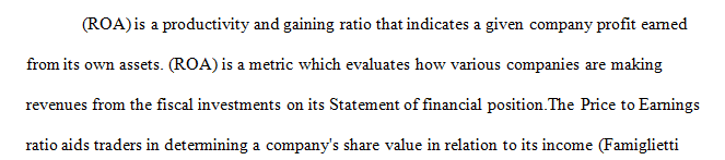 Think about some of the influences and measures of company performance that you read about this week.