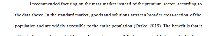 This case study (attached) assignment will reinforce concepts related to market segments targeting and positioning