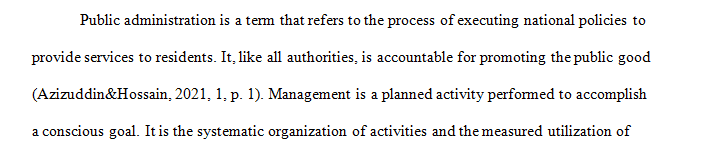 What is public administration.