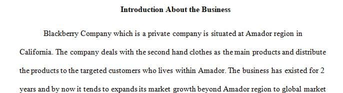 You have been hired by a local company as a marketing manager
