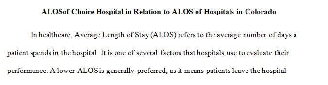 Your CEO wants to review the benchmarking data used to compare Choice Hospital with other hospitals in the same geographic region.