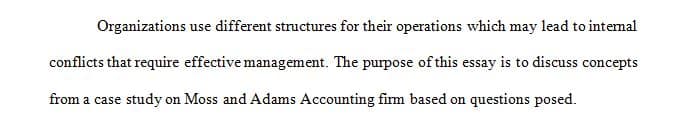 Moss and McAdams Accounting Firm