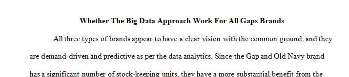 Predicting Consumer Tastes with Big Data at GAP