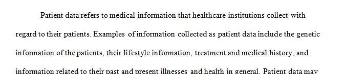 You have been assigned to investigate whether or not an employee at a local hospital