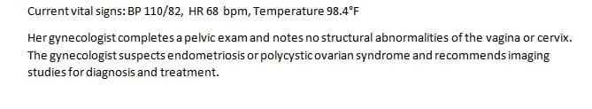 Why would the physician order imaging tests instead of lab tests in order to determine the diagnosis in this case
