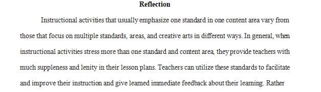 Discuss with your mentor teacher how he or she integrated creative arts into the literacy and language arts lessons