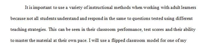 Why is it important to use a variety of instructional methods