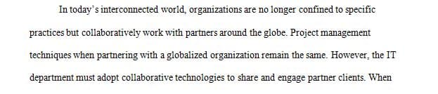 Your company has discovered that it must develop processes and infrastructure