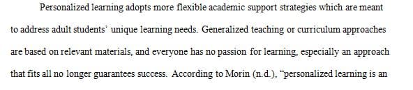 How might an instructor in a higher education setting intentionally
