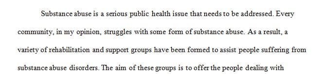 Locate an open recovery or support group in your local community