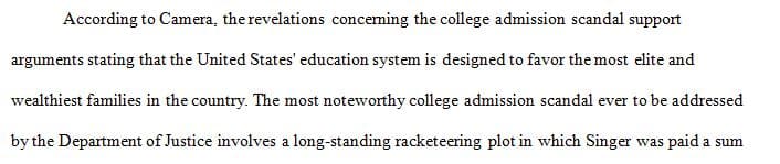 White privilege and the college admissions scandal