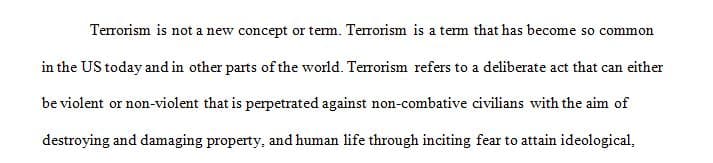 A deliberate act (violent or non-violent) against non-combative civilians with the intent to destroy life