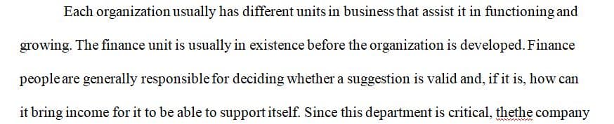 Describe the purpose and function of financial management in an organization