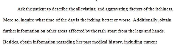 For this Discussion, you will take on the role of a clinician who is building a health history