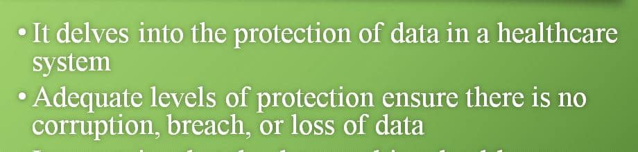 Healthcare Information Governance can sometimes be difficult to explain in simple terms