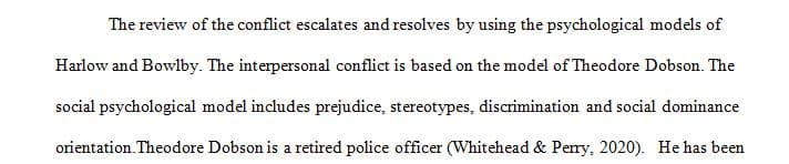 Identify a criminal justice professional or inter-group conflict issue that is important to you