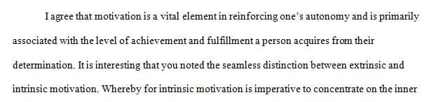 Intrinsic Motivation and Extrinsic Motivation