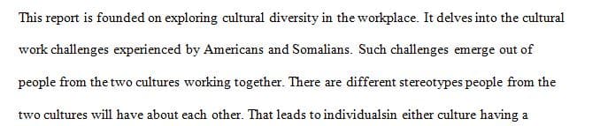 Masters in HRER 836 – Diversity in the Workplace.