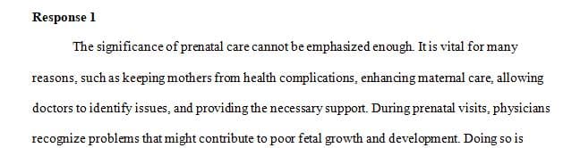 Prenatal Care as it Relates to the Amish Community