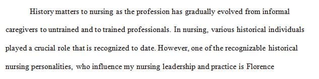 Reflection on Leadership and Provision of Care