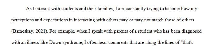 Students and their families want to know that their unique personal and cultural backgrounds will be respected and valued in the classroom