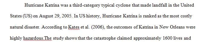 Surviving Disaster and Critical Incidents