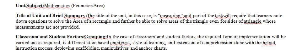 At the early childhood level, teachers spend several days introducing, reinforcing, and assessing a math concept