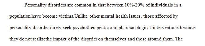 Controversy Associated with Personality and Paraphilic Disorders