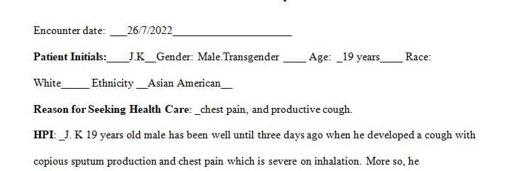 Create a complete physical examination that will be performed on a person that is 18 years old or older