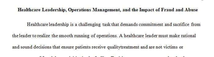 Healthcare leadership is often tasked with some of the most difficult challenges when it comes to leading