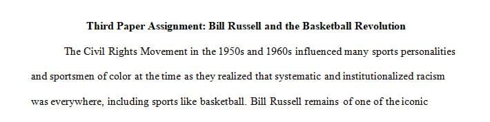 King of the Court Bill Russell and the Basketball Revolution