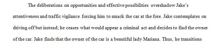 Why do you think Marianna gives Jake her information at the end of the story