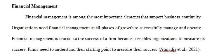 Why is financial management essential to the success of a company
