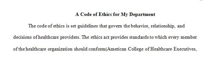 Apply and promote ethical standards of practice by applying the principles of beneficence
