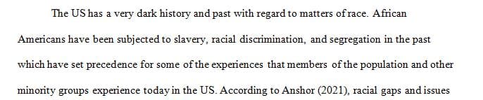 Collect insight about another person’s perspective of race and justice in America.