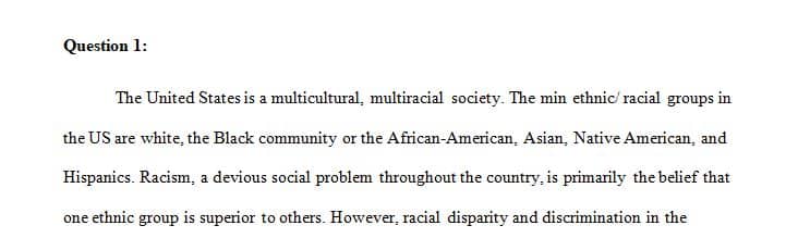 Compare and contrast disparity and discrimination in the criminal justice system