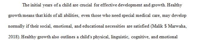 Compose a research-based essay and informational brochure focusing on language development