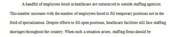 Conduct research and develop a contract for hiring temporary contract employees.