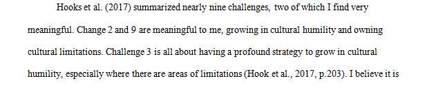 In Chapter 9. Hook et al. (2017) summarize their book with nine challenges