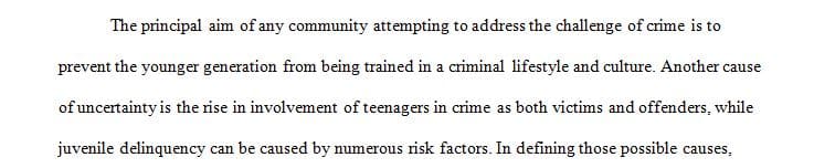 Review and analyze one crime causation theory 