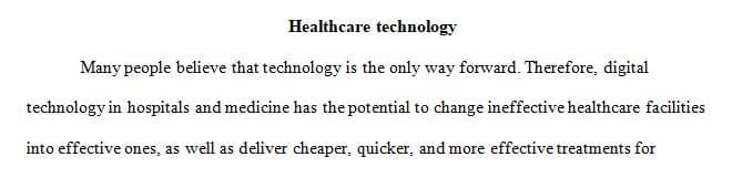 There are many new technologies on the rise including 3D bioprinting