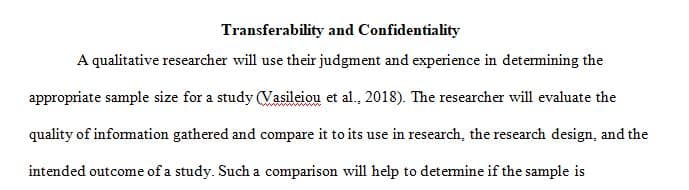 Transferability and Confidentiality