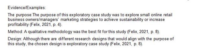 Week 7 - Qualitative Dissertation Review