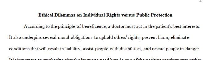 What ethical theory or principle supports a physician’s legal obligation to report an infectious disease