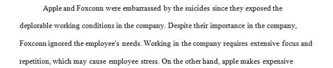 Why were Foxconn and Apple so embarrassed by worker suicides