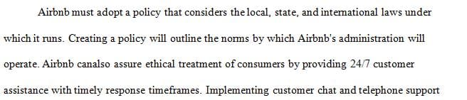 Airbnb appears to have a significant advantage over its competitors as it relates to regulations affecting the operations of its business