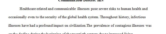 Apply the concepts of epidemiology and nursing research to a communicable disease