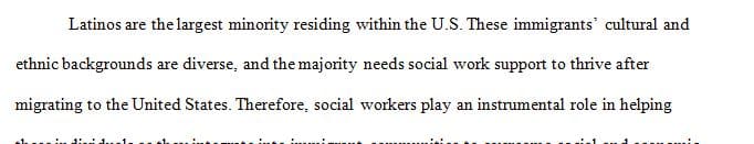 As a social worker, you will come into contact with cultural groups of which you are not a member.