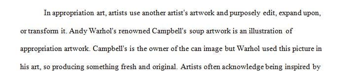 Choose a work to discuss from one genre that interprets a work from another genre