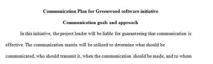 Communication is an integral component to project management